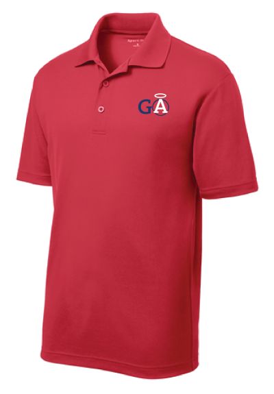 GA Uniform Polo, YOUTH - Red (YST640)